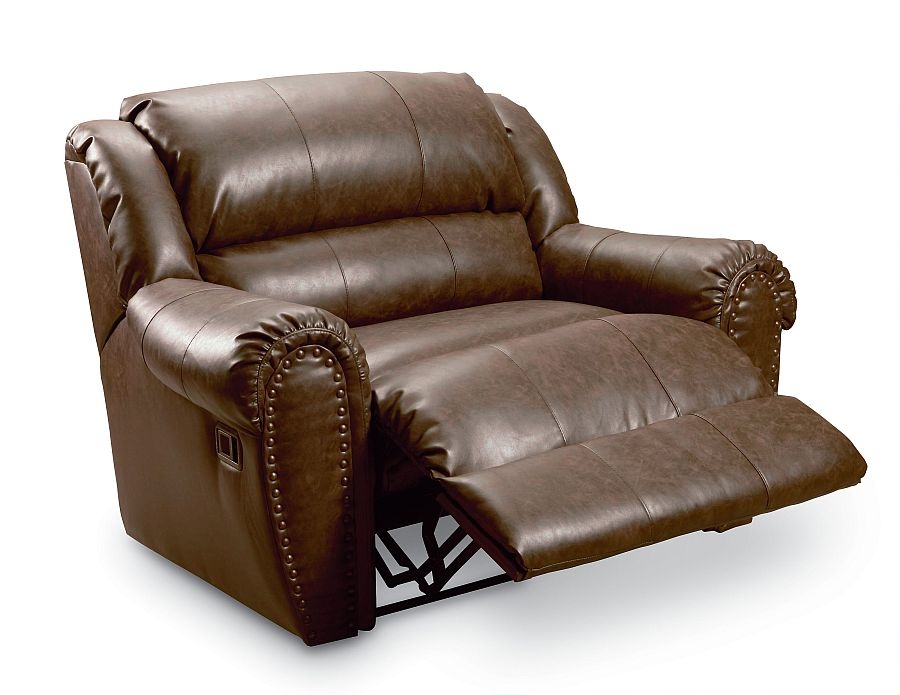 View this item quick ship pillow top snuggler reclining chair
