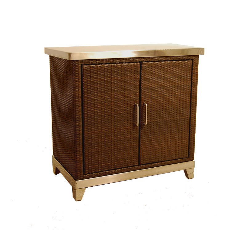 Outdoor spa casegoods cabinets buffets fb 5555 e 3 cabinet