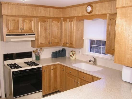 Refaced cabinets click images to enlarge
