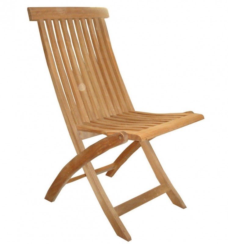 Wood folding chairs