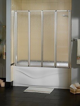 2 panel shower screen