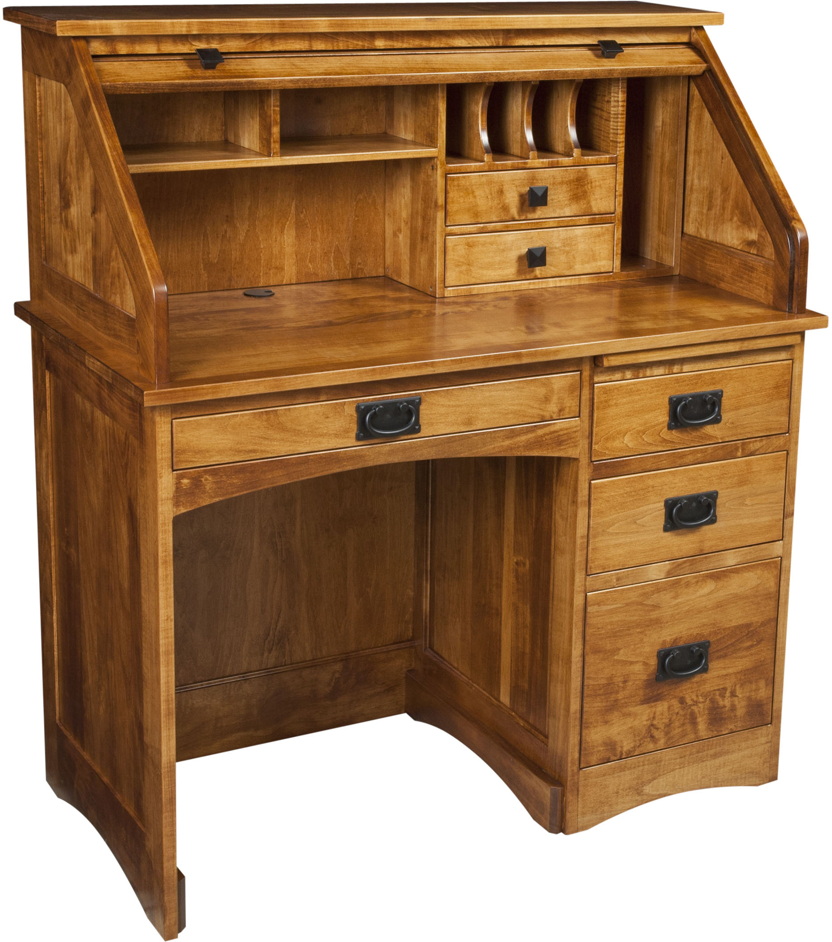 42 inch noble mission rolltop desk