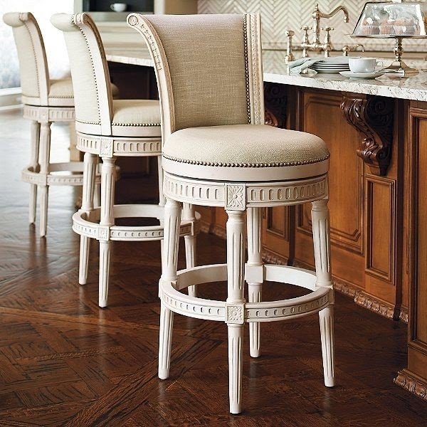 Ballard swivel bar stools 3