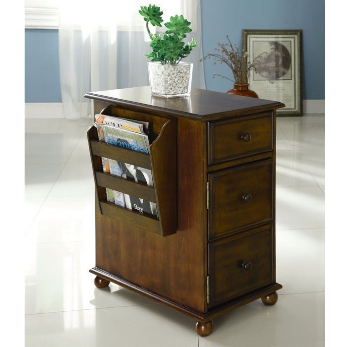 Jada magazine rack side table