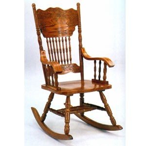 Antique pressback chairs