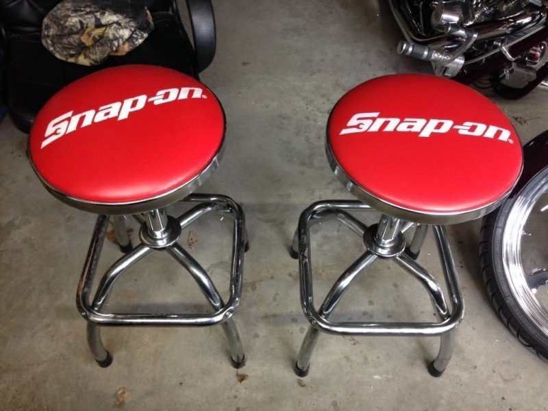 Snap on stool