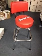 Snap on tools garage mechanic work bench bar stool w