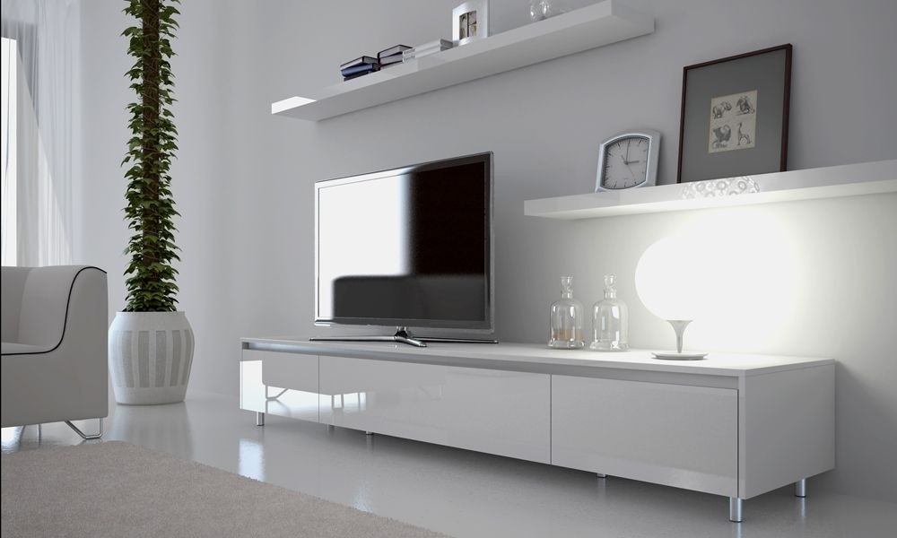 White tv unit 2