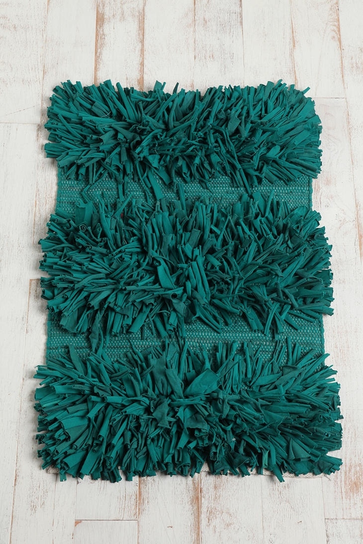 Shag bath rug 2