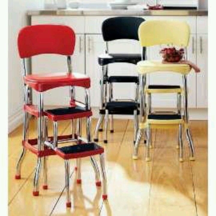 Vintage kitchen stool