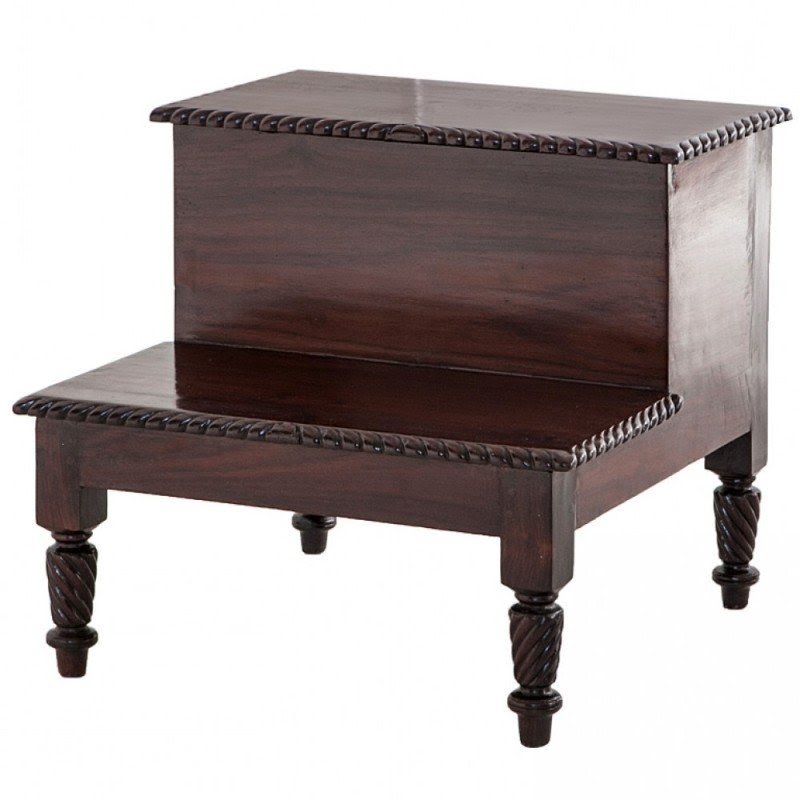Anglo indian library step stool anglo indian library step stool