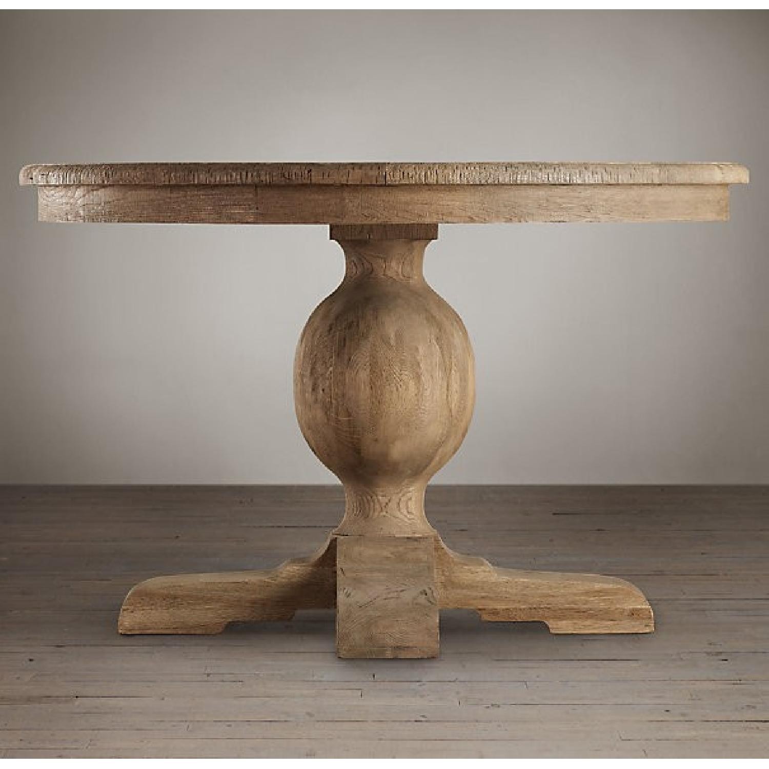 Big round dining table