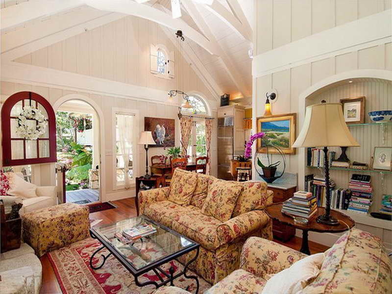 Cottage style sofas living room furniture