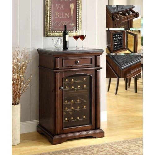 Eci premium bar series granite top wine cooler