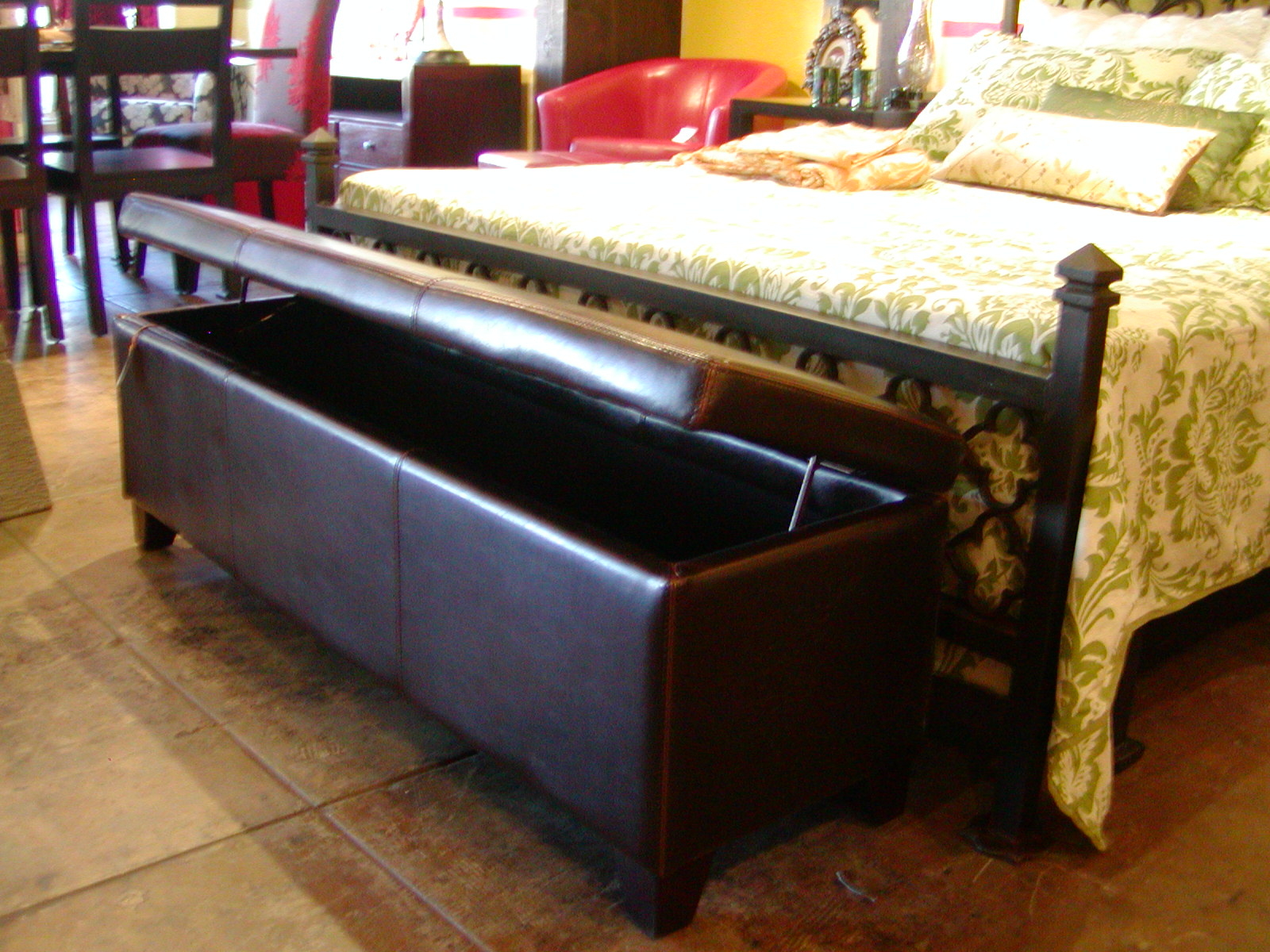 Our wrought iron chairs and benches are handmade at our