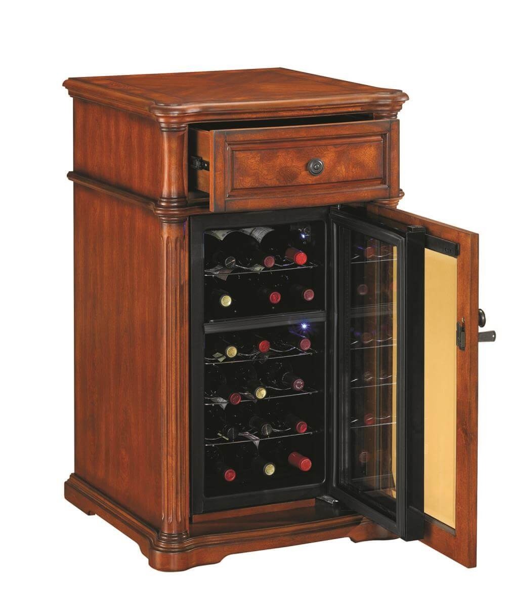 Tresanti dc1170c253 1827 avalon 18 bottle wine cooler with full