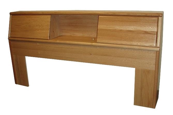 Bookcase headboard california king