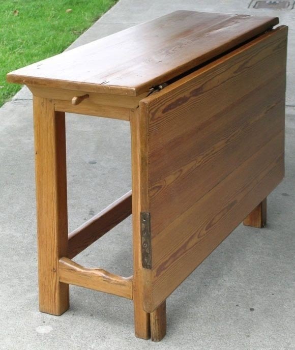 Swedish drop leaf gate leg table
