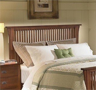 Craftsman style headboard