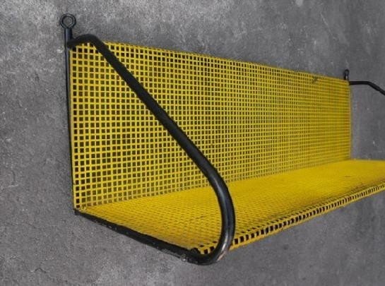 Metal wall mounted shelving 2