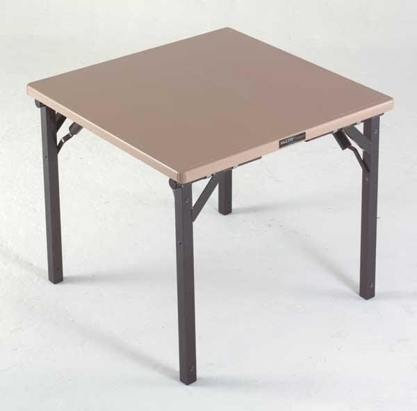 Ft square folding aluminum card table 36x36