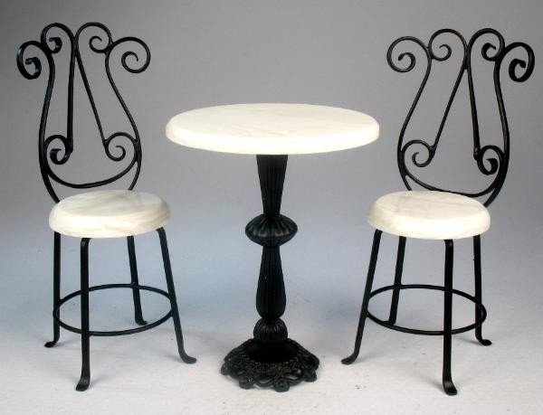 Wrought iron kitchen sets