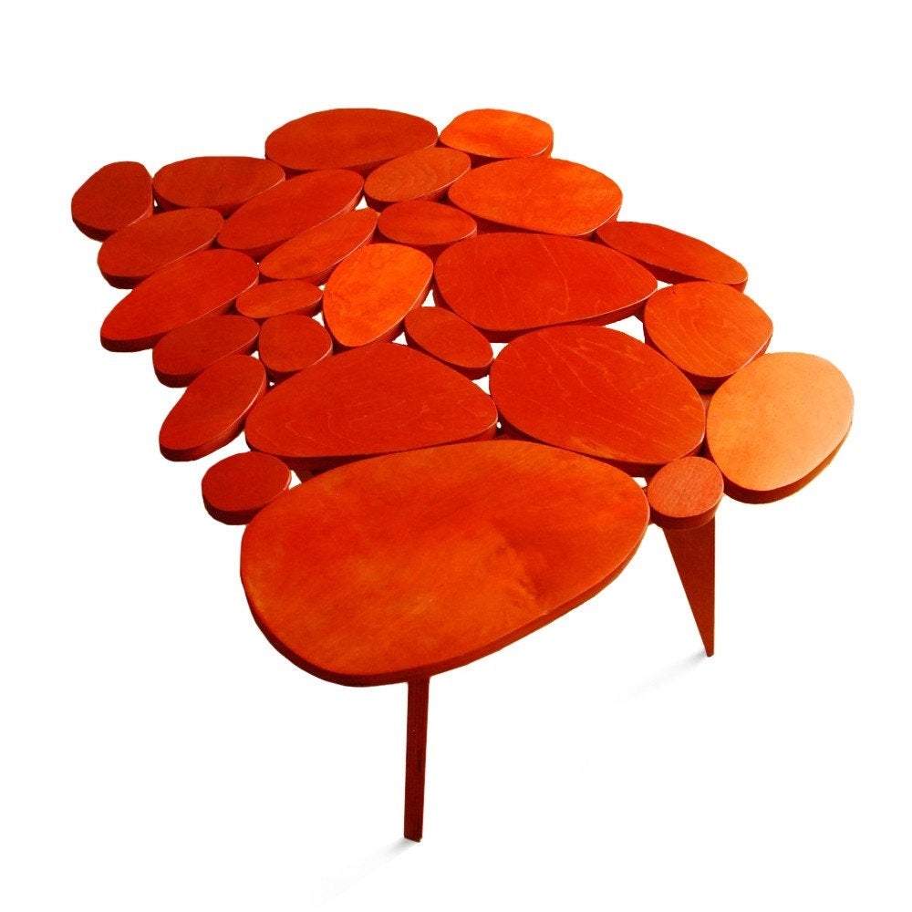Orange coffee tables 8