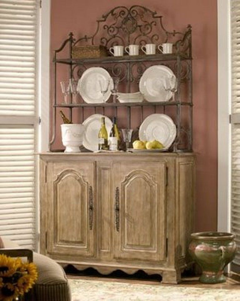Wooden bakers rack 1