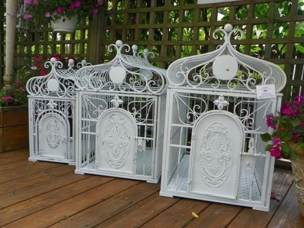 Boutique dog cage designer crate kennel antiqued finish medium 25