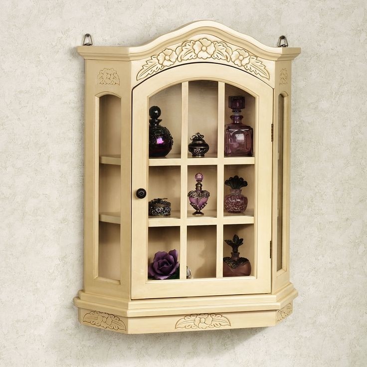 Viviana wall curio cabinet