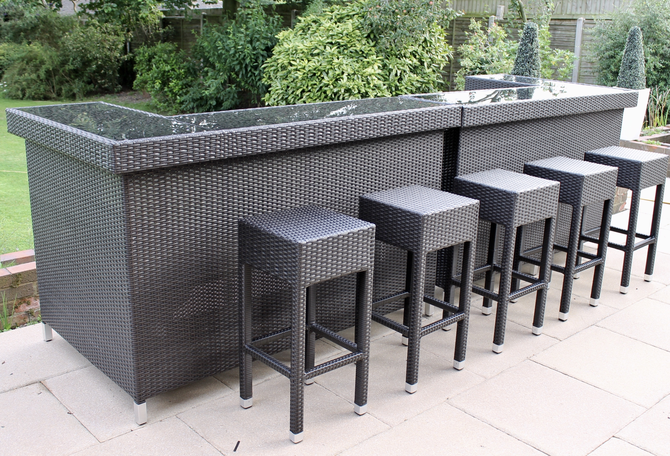 Alfresco trends stylish rattan furniture