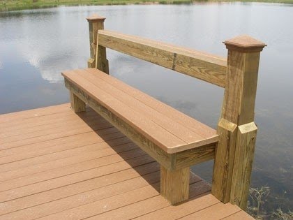 Basic bench with backrest