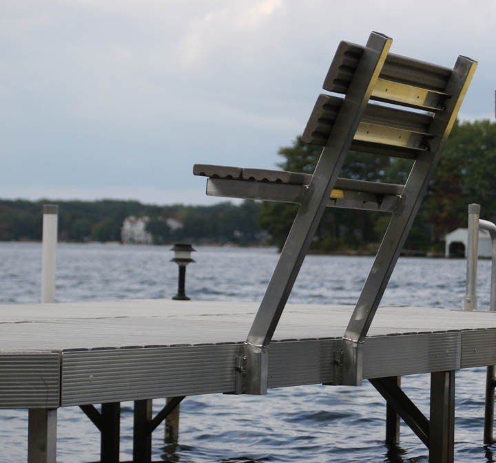 Bench brackets classic dock bench composite classic dock bench