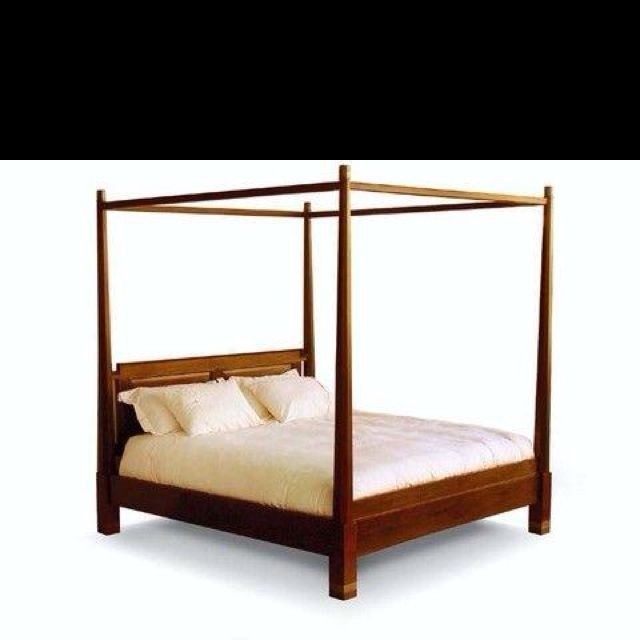 King size pencil four poster bed