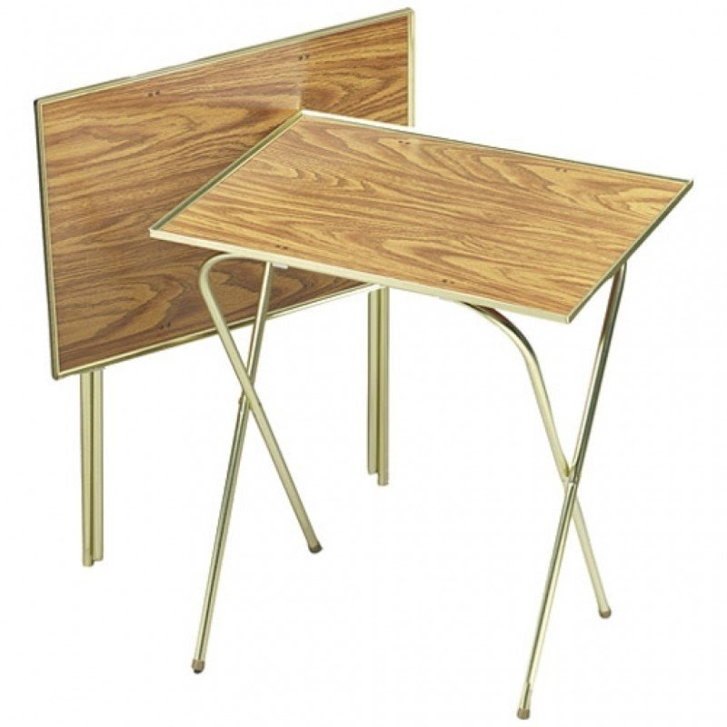 Metal tv trays