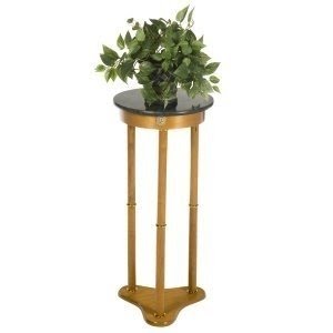 Oak plant stand