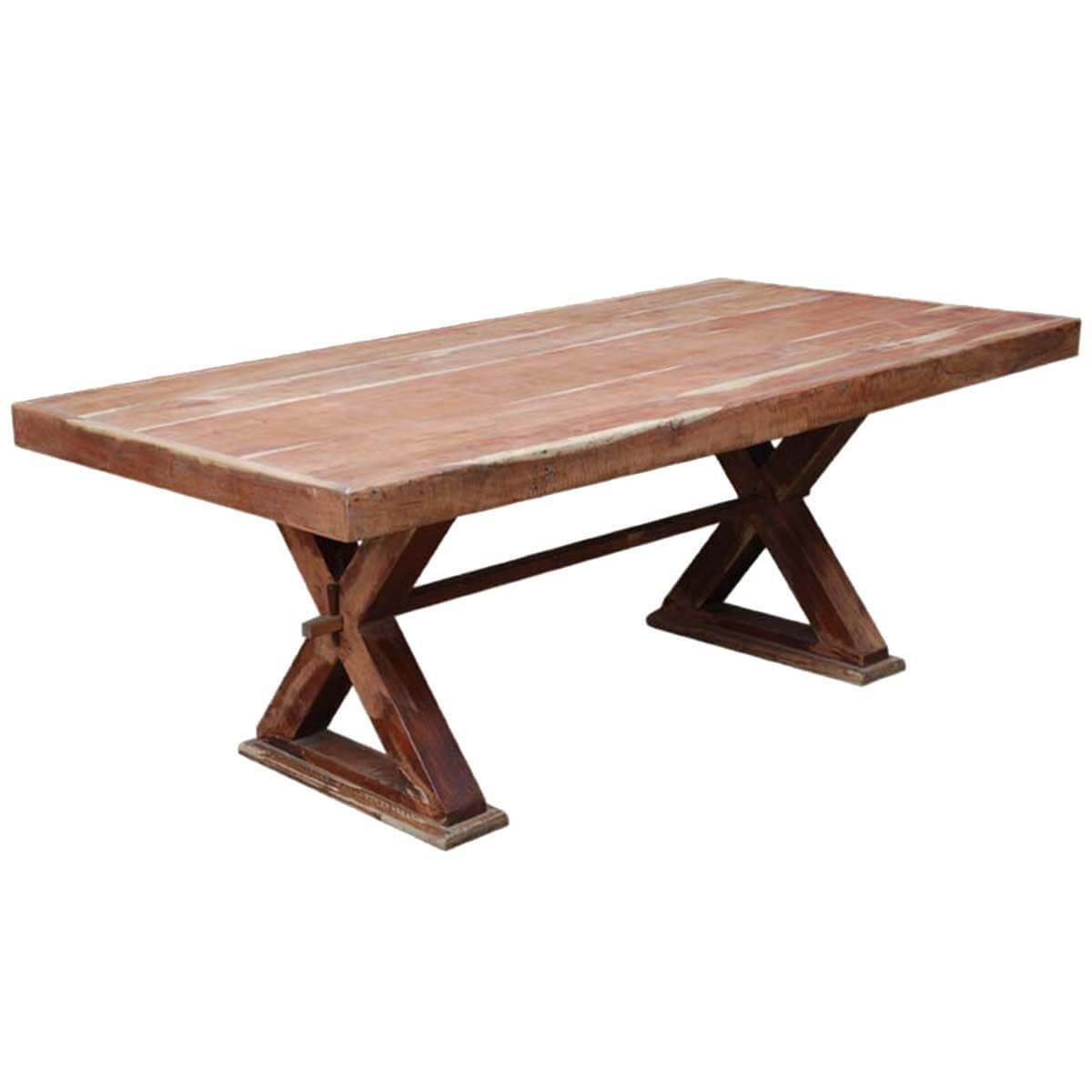 Rectangle pedestal table