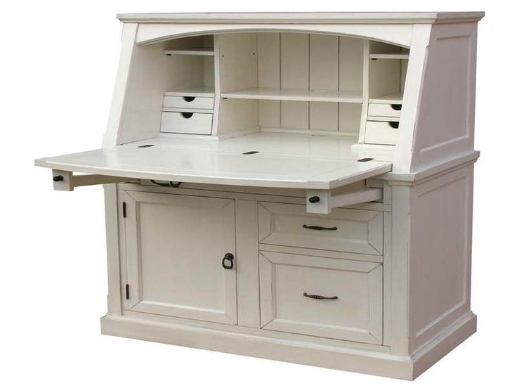 Coastal secretary desks for small spaces 2