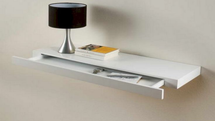 Component corner shelf