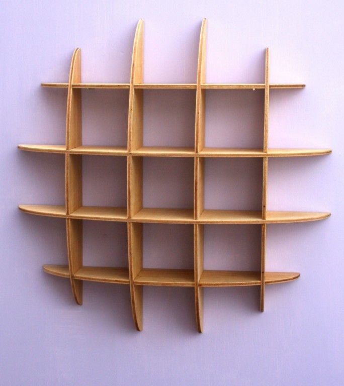 Details about dvd cd storage rack wall mounted unit retro