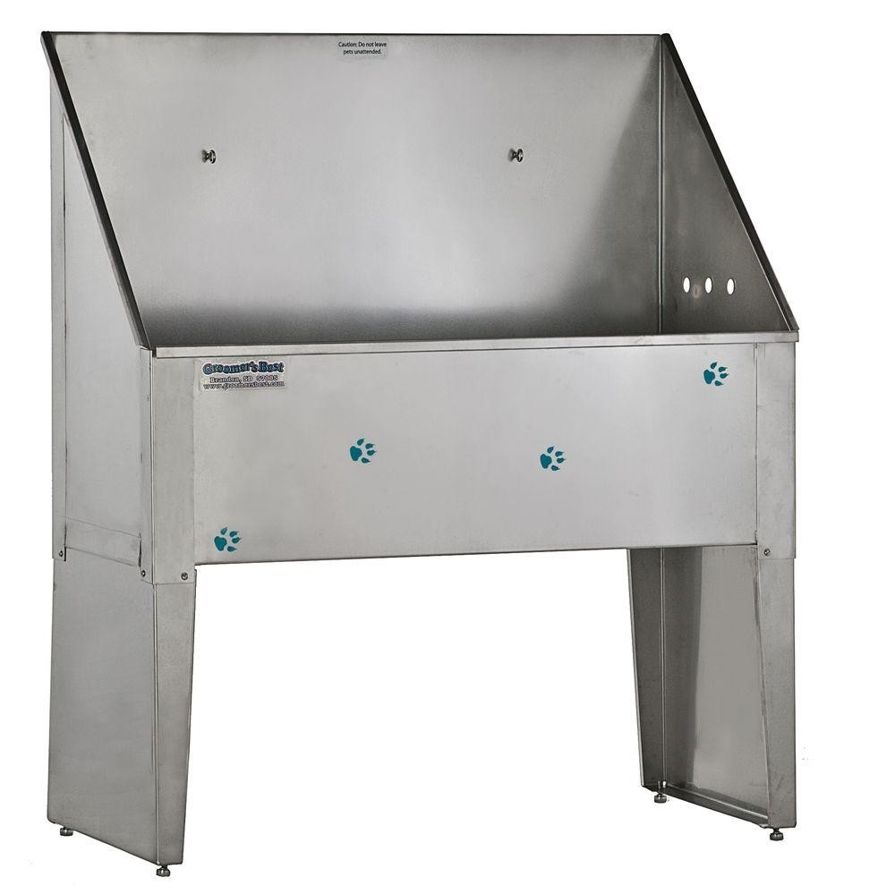 Stainless steel utility sink freestanding