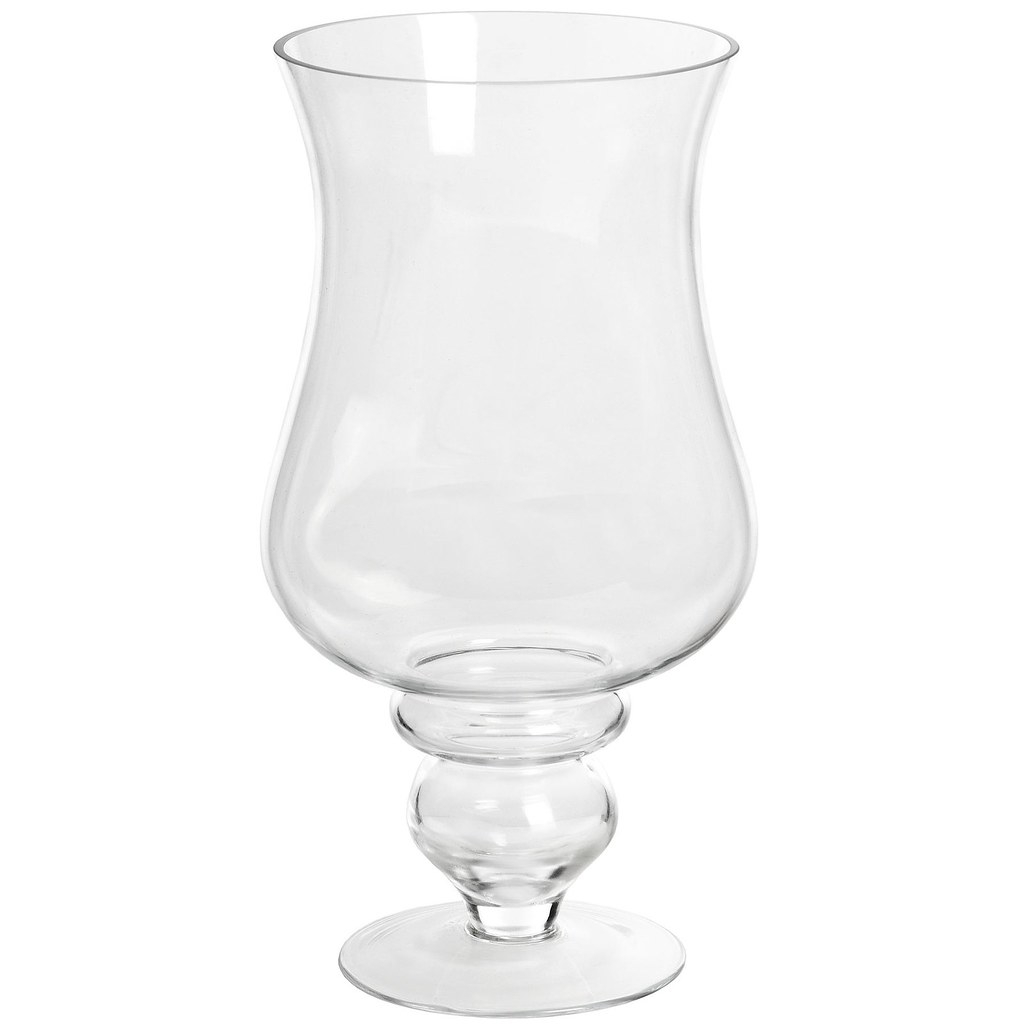 Tall glass hurricane candle holders 2