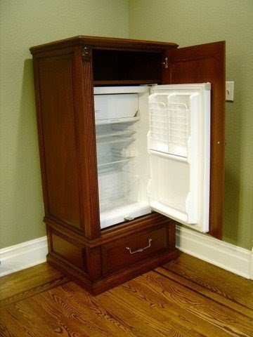 Wine bar refrigerator