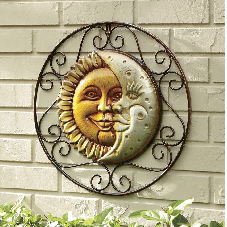 Outdoor wall decoration