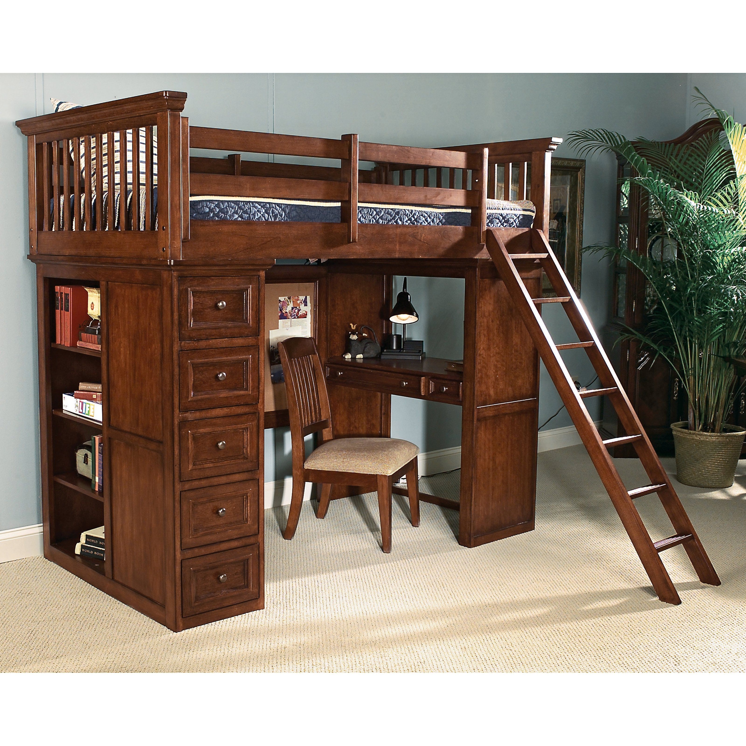 Loft bunk bed with desk underneath loft bunk bed with