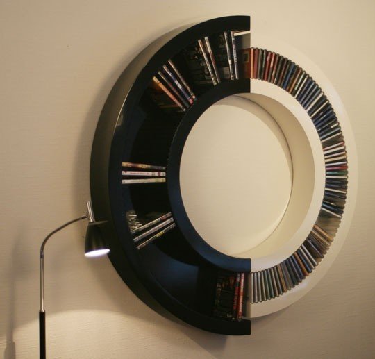 Modern dvd storage 2