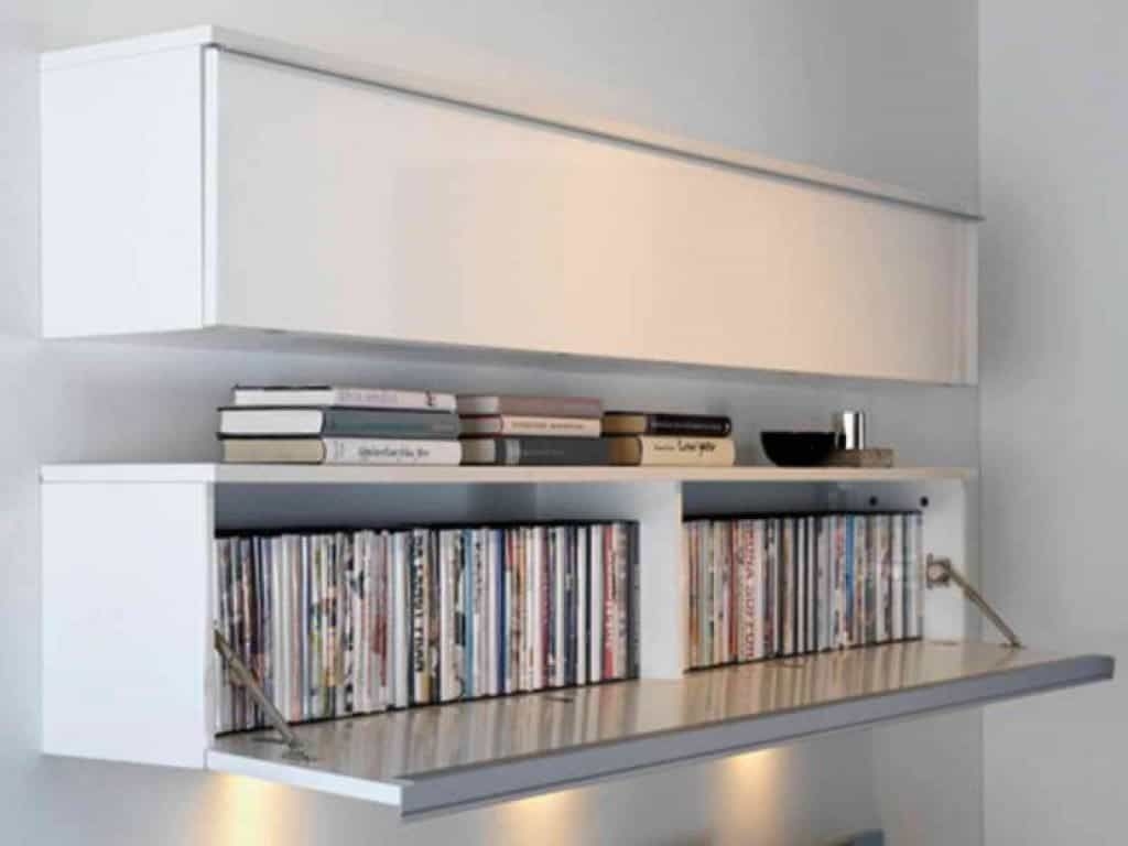Modern dvd storage 8