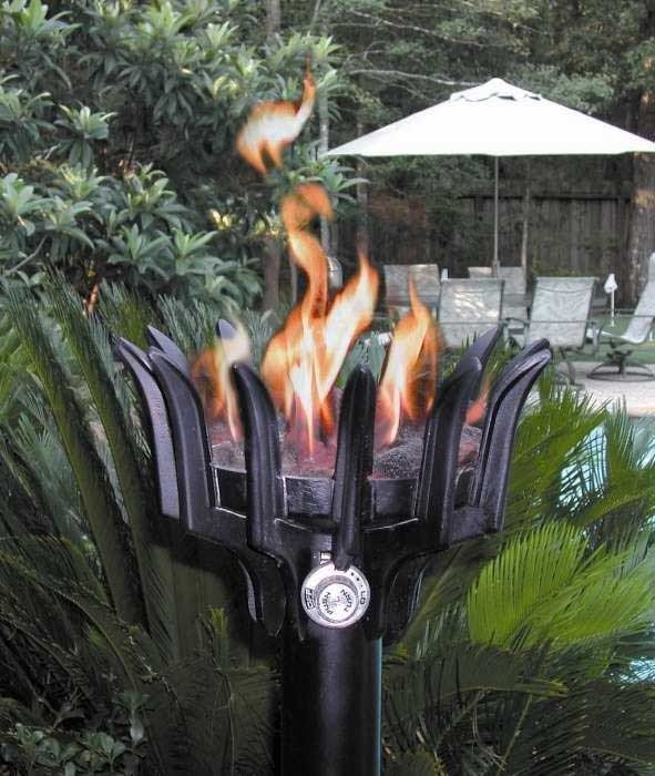 Tiki torches