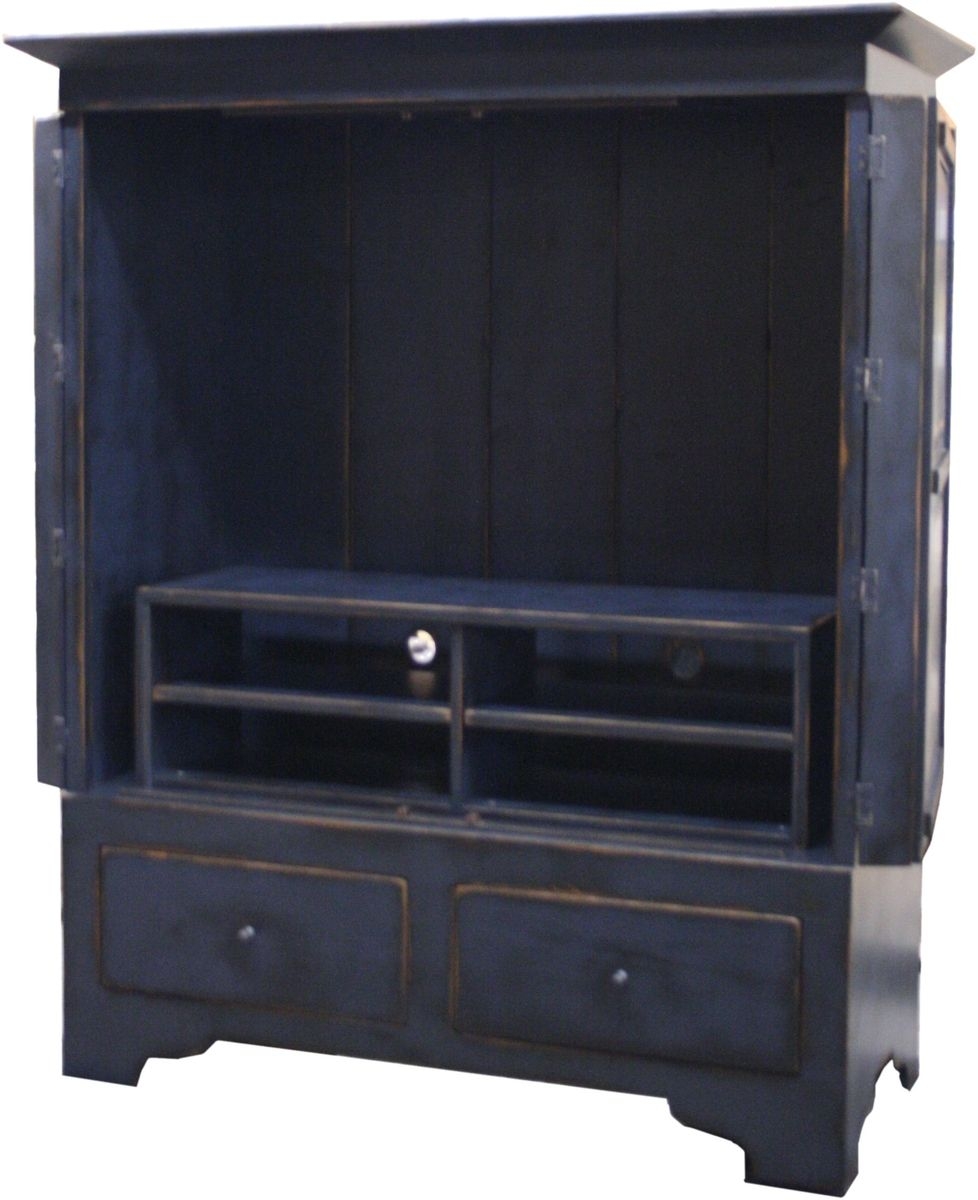 67258 green flat screen tv armoire