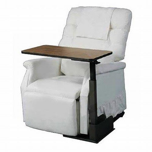 Drive 13085l lift chair recliner seat overbed eating table left